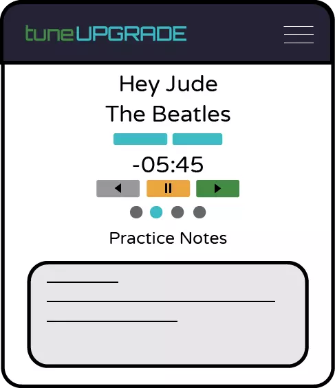 tuneUpgrade music practice tracker